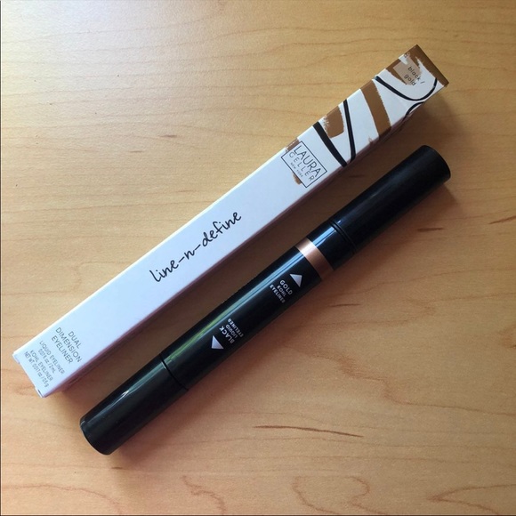 ✨ Laura Geller Line-N-Define Dual Dimension Eyeliner - Black/Gold - Picture 11 of 11